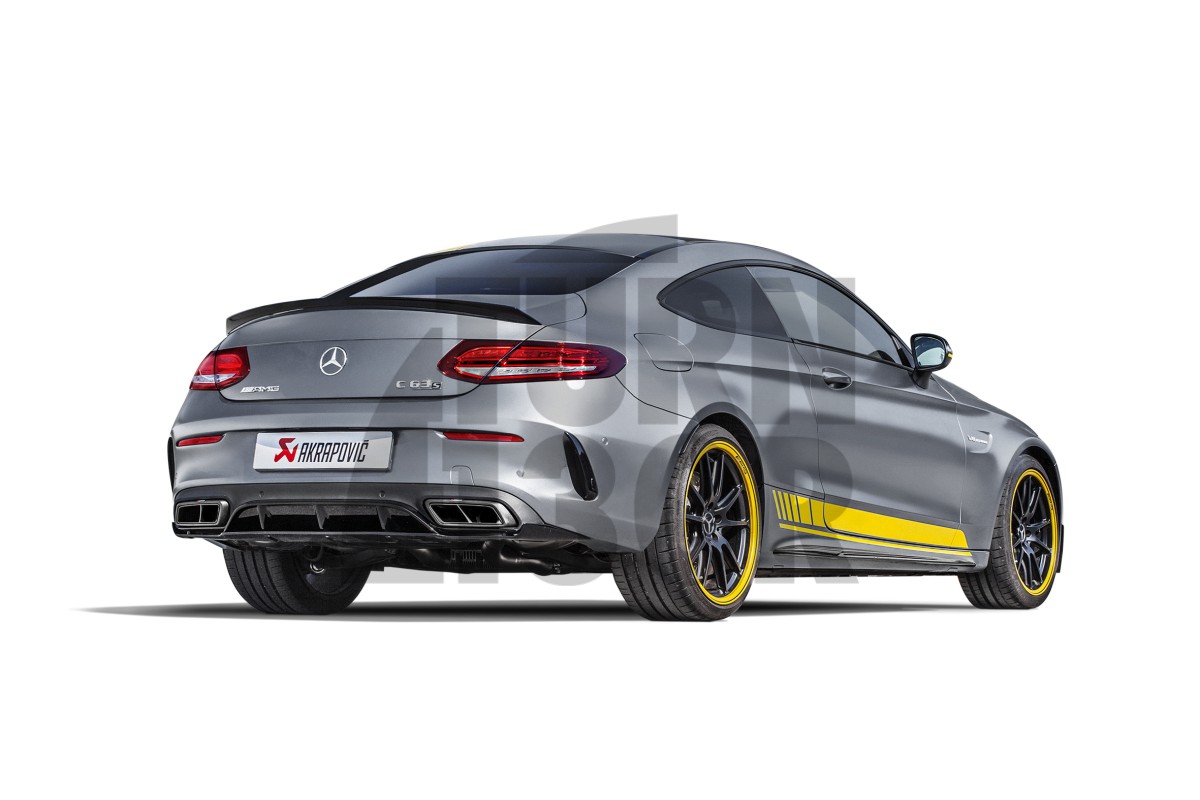 Akrapovic Evolution Line Auspuff für Mercedes C63 AMG W205