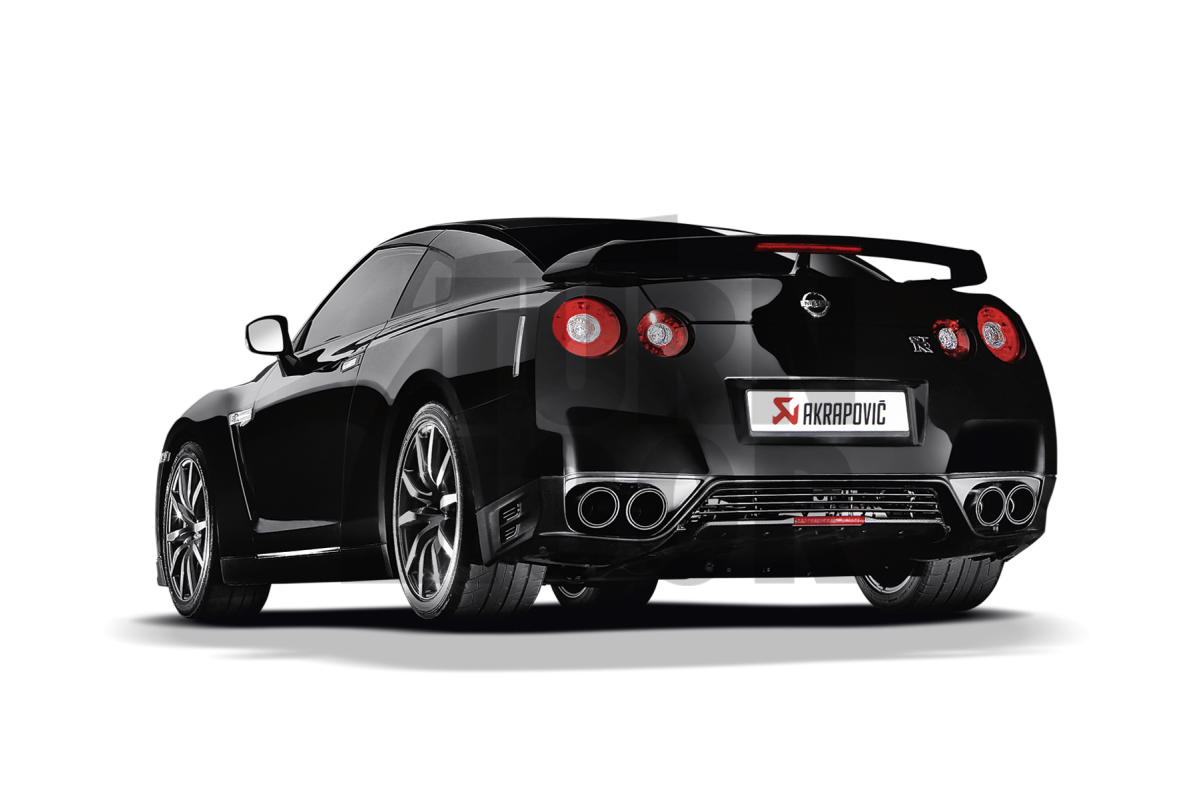 Akrapovic Evolution Line Auspuff für Nissan R35 GTR