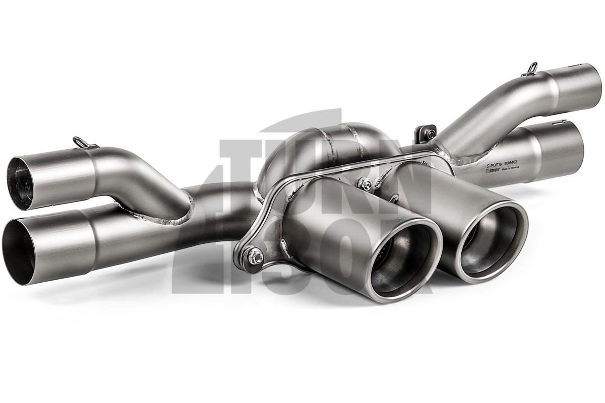 Akrapovic Slip-On Titan Auspuff für Porsche 991 GT3 / GT3 RS