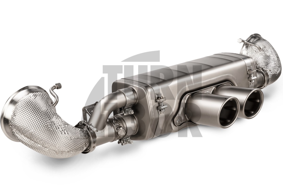 Akrapovic Slip-On Race Titanium Auspuff für Porsche 992 GT3 / GT3 RS