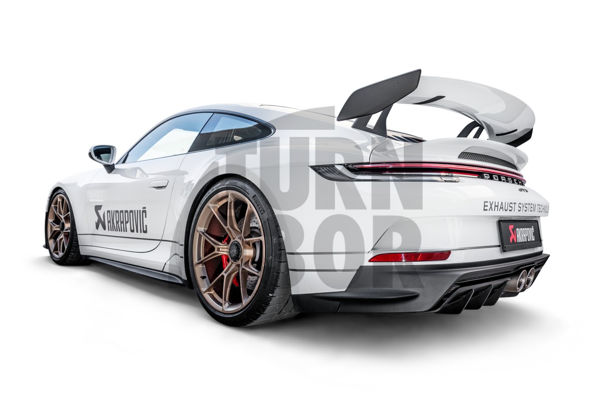 Akrapovic Evolution Titanium Krümmer für Porsche 992 GT3