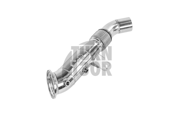 Alpha Competition Decat Downpipe BMW 140i / 240i F2X und 340i / 440i F3X B58