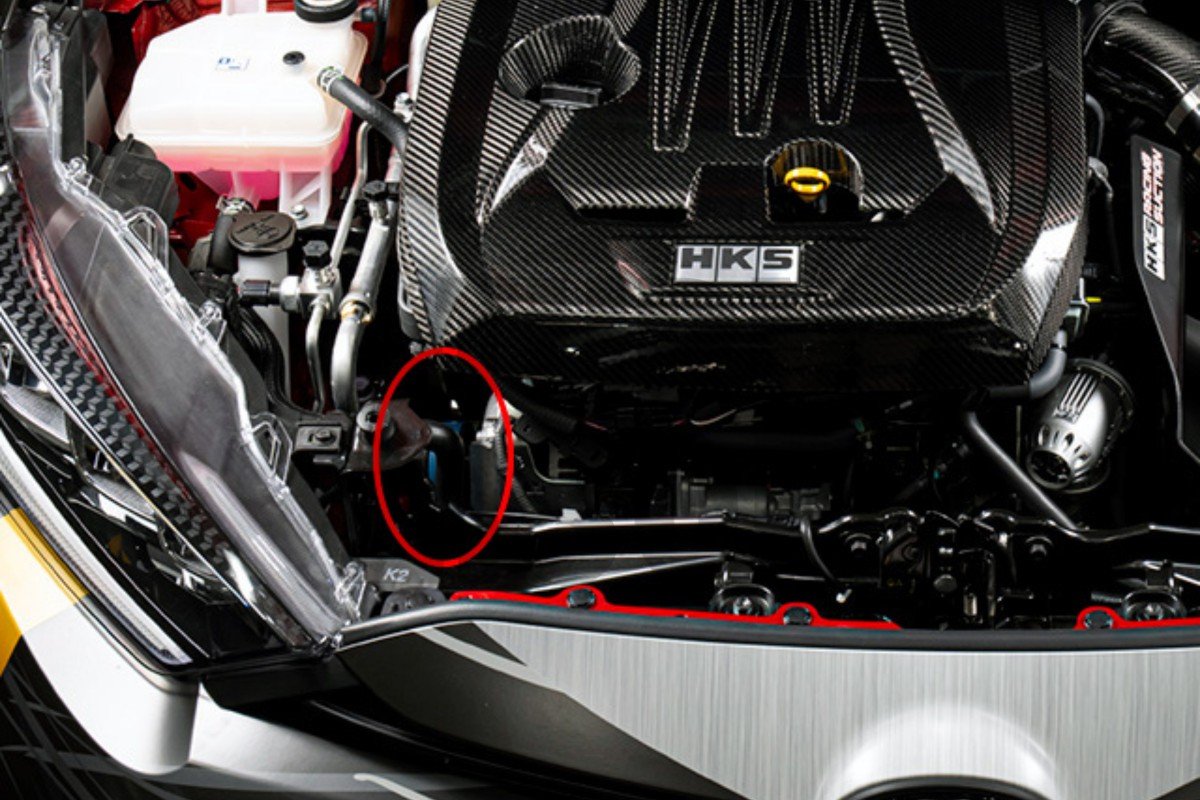 HKS Feinabstimmung Antriebsriemen Toyota Yaris GR MK5 HKS Feinabstimmung Antriebsriemen Toyota Yaris GR MK5