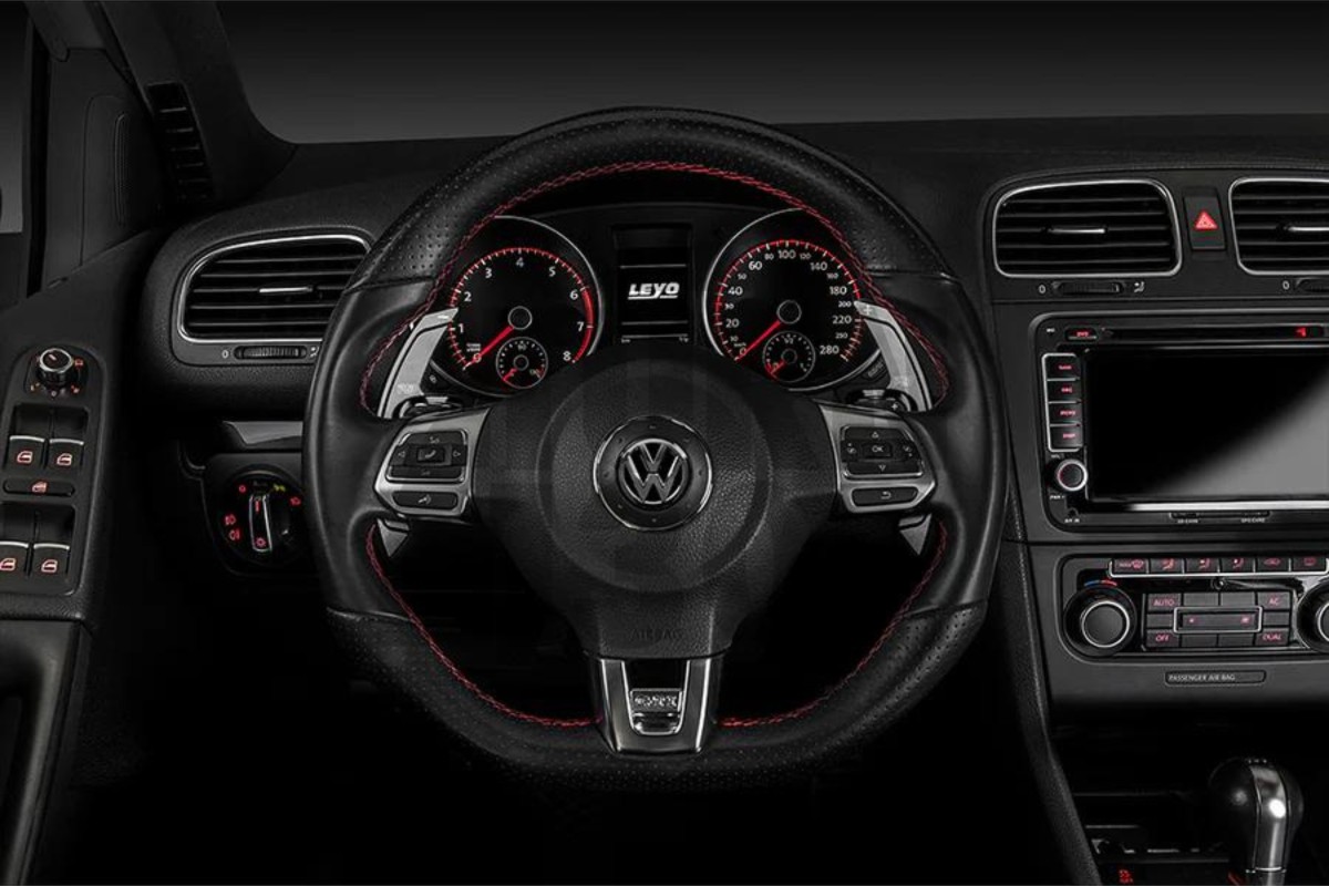 Leyo Billet Schaltwippenverlängerung für Scirocco / Golf 5 / Golf 6