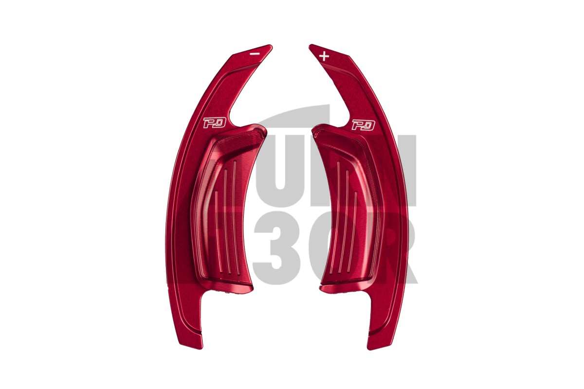 Leyo Billet Schaltwippenverlängerung (Version3) für Audi S Tronic RS3 8.5V / R8 / B9 RS5 / 8S TTRS