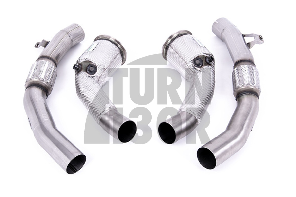 Milltek Downpipes und Katalysator-Bypass-Rohre für Audi RS6 C8 / RS7 C8