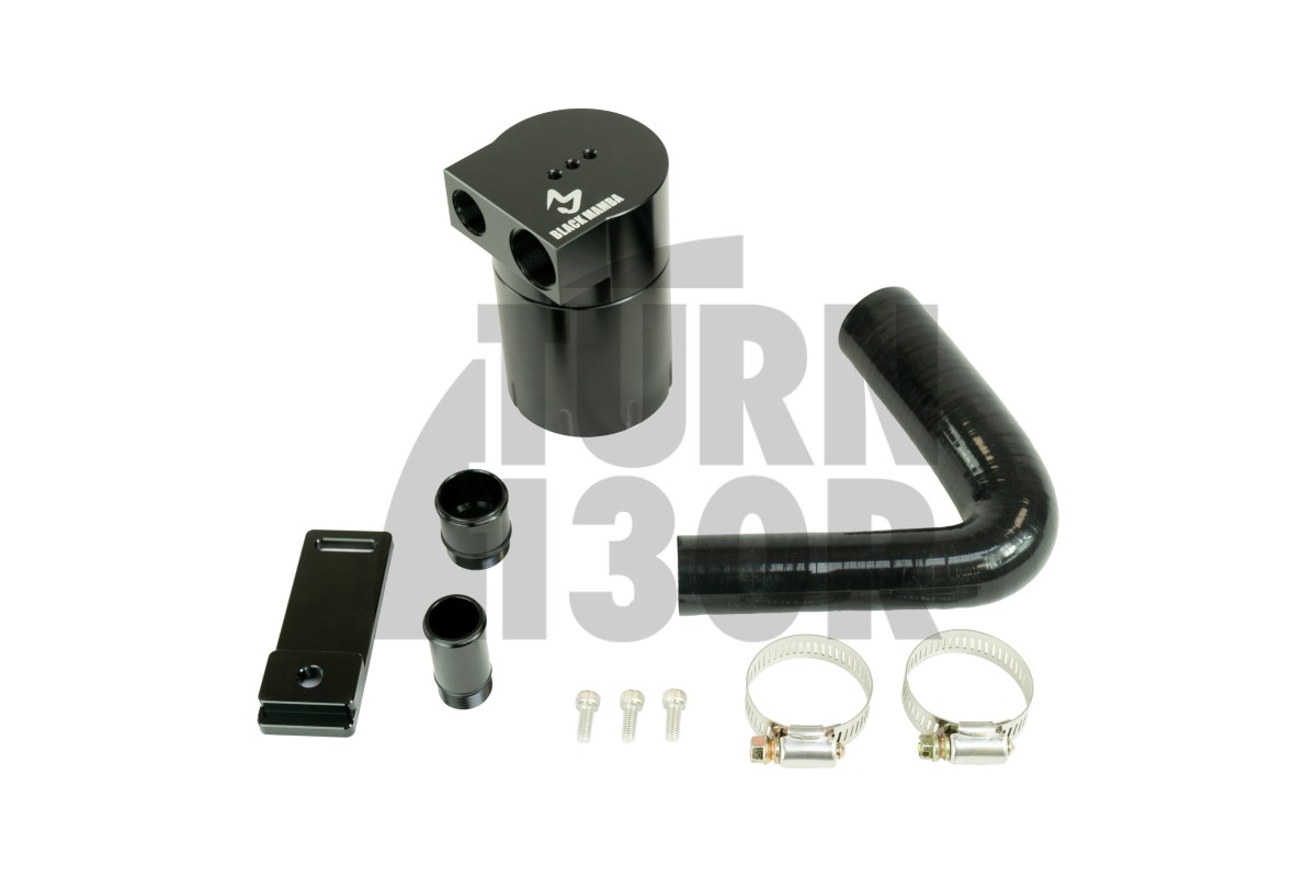 Black Mamba Baffled Oil Catch Can for BMW M3 F80 / M4 F8x / M2 Comp F87