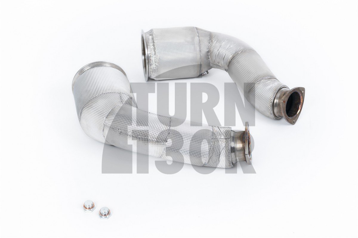 Lamborghini Urus Milltek Large Bore Downpipes and Hi-Flow Sports Cats Lamborghini Urus Milltek Large Bore Downpipes and Hi-Flow Sports Cats