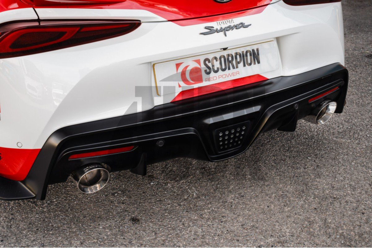 Scorpion Exhaust GPF Back for Toyota Supra GR 3.0 A90 Mk5 Scorpion Exhaust GPF Back for Toyota Supra GR 3.0 A90 Mk5