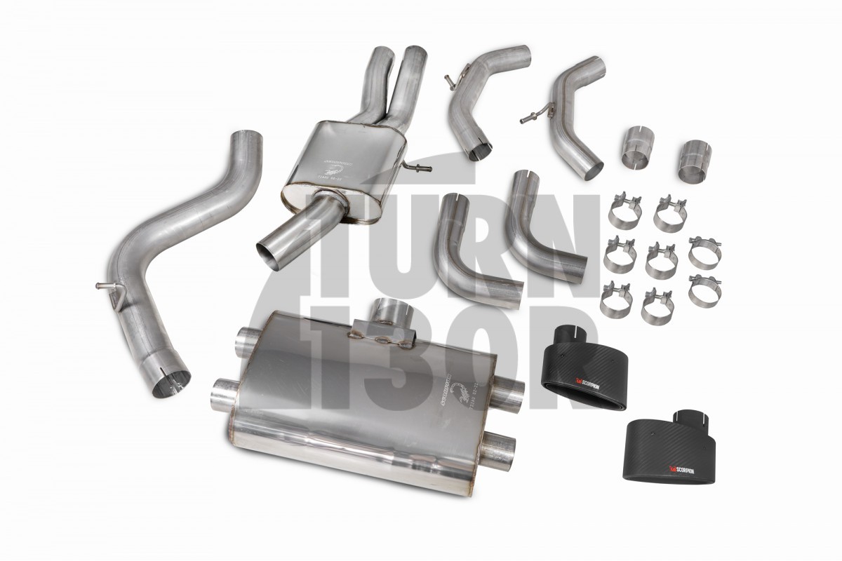 Scorpion Catback for Audi RS3 8V.5 Sportback No GPF Scorpion Catback for Audi RS3 8V.5 Sportback No GPF