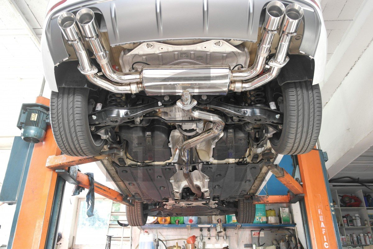 Armytrix Valvetronic Catback Exhaust System for Audi S3 8V Sedan Armytrix Valvetronic Catback Exhaust System for Audi S3 8V Sedan