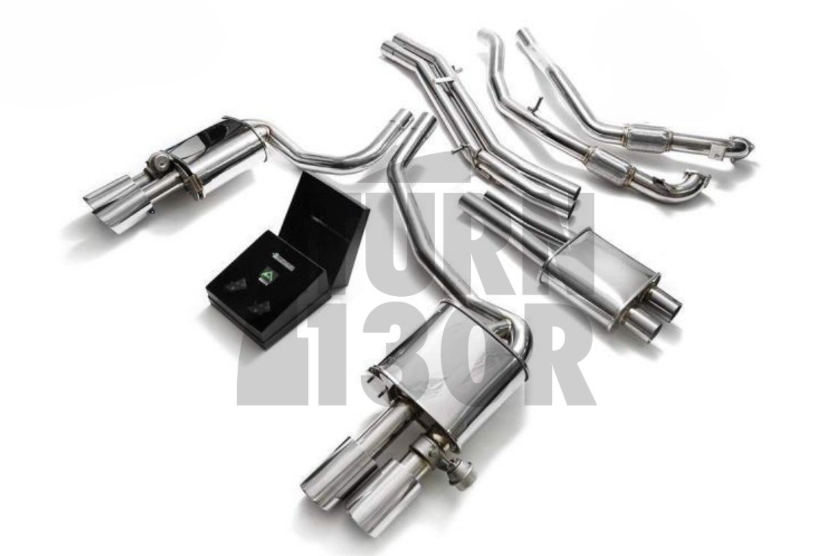 Armytrix Valvetronic Catback Exhaust System for Audi S4 B9 Armytrix Valvetronic Catback Exhaust System for Audi S4 B9