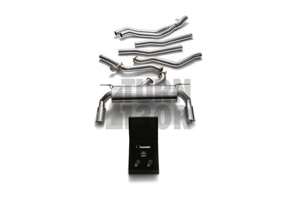 Armytrix Valvetronic Catback Exhaust System for BMW 140i - 240i F2x 