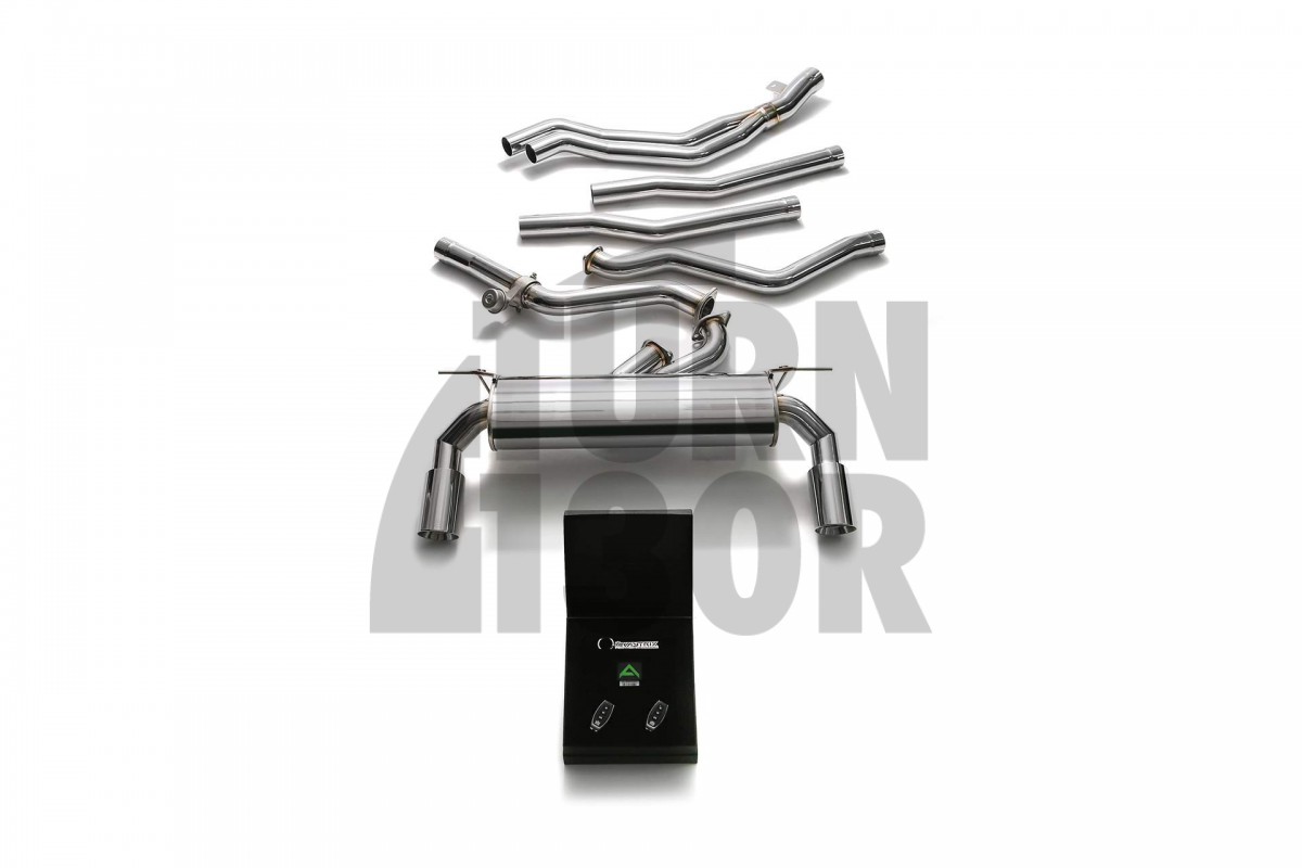 Armytrix Valvetronic Catback Exhaust System for BMW 140i - 240i F2x Armytrix Valvetronic Catback Exhaust System for BMW 140i - 240i F2x