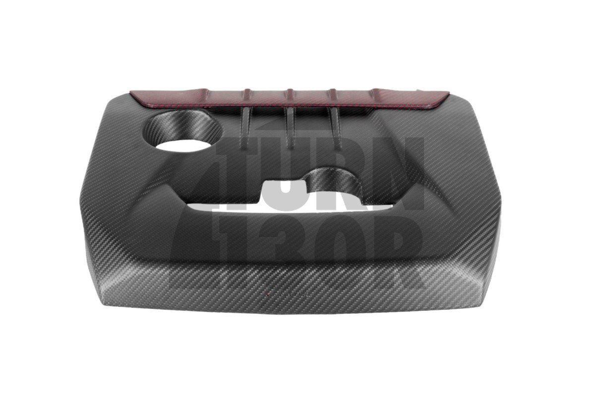 Eventuri Kohlefaser / Rote Kevlar Motorabdeckung für Toyota Yaris GR Eventuri Kohlefaser / Rote Kevlar Motorabdeckung für Toyota Yaris GR