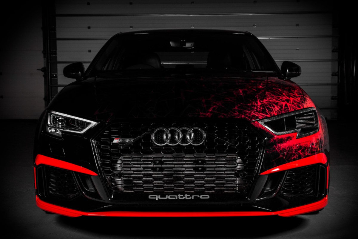 Eventuri Carbon Scheinwerferkanal für Audi RS3 8V.5