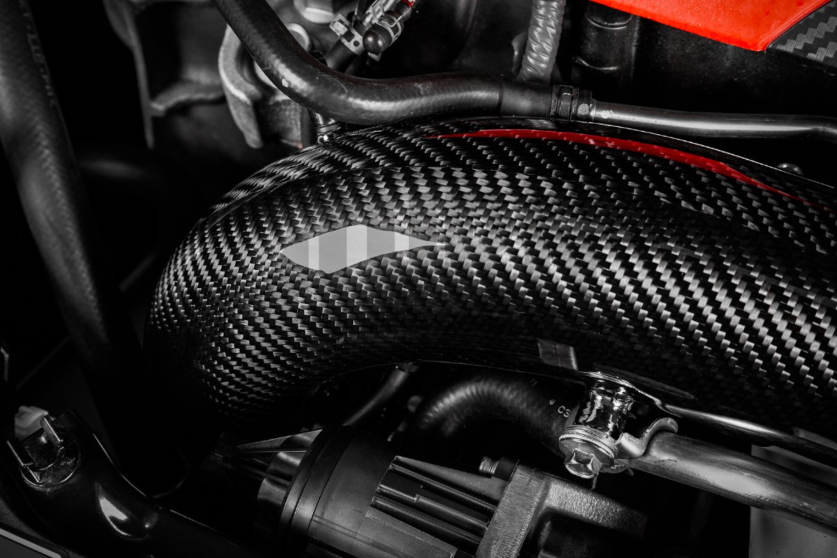 Eventuri Carbonfaser Turboeinlassrohr für Honda Civic Type R FK8