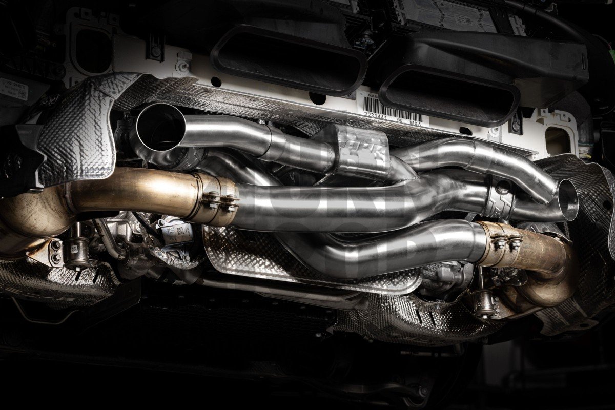 APRCatback Auspuffanlage Porsche 911 992 Turbo