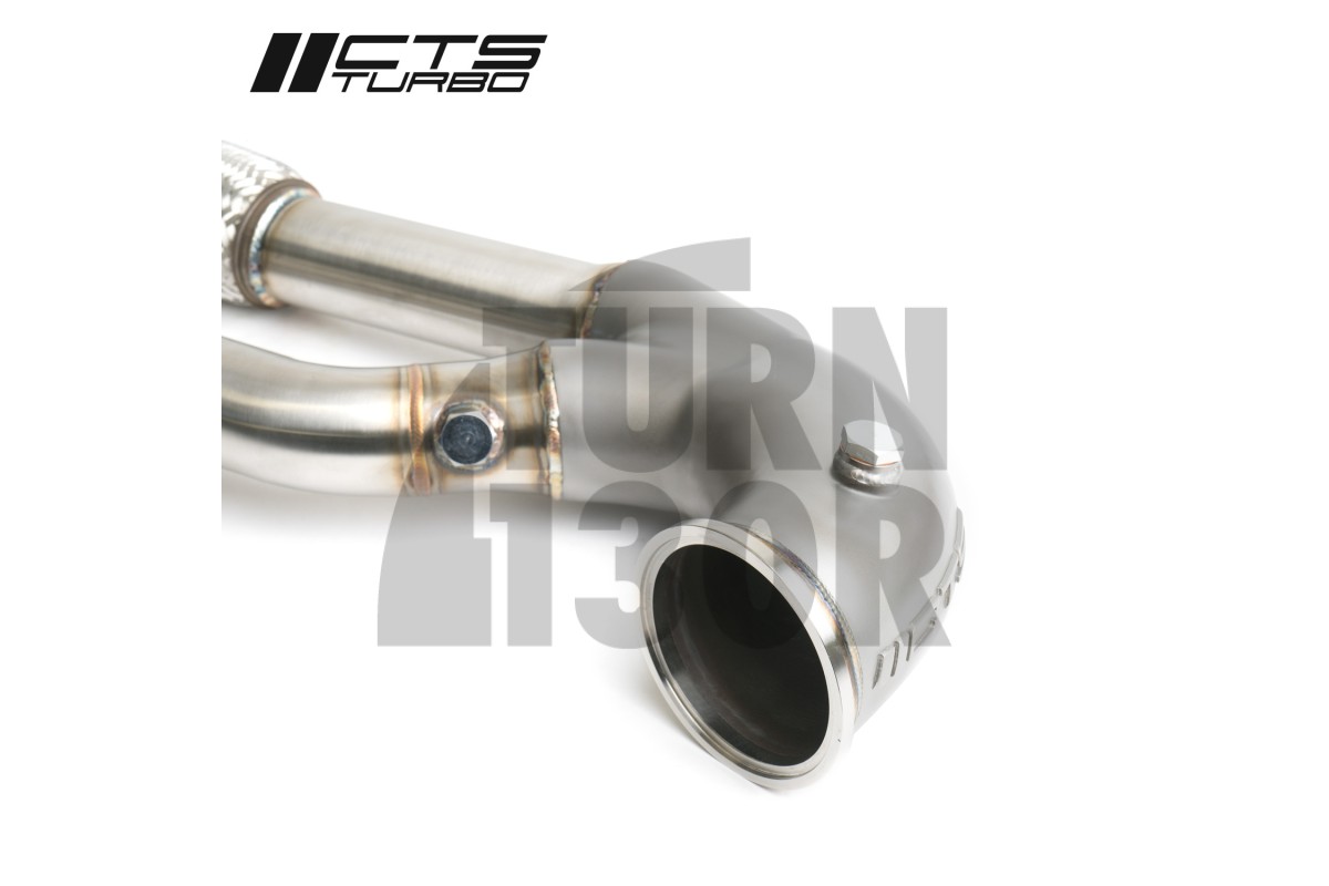 CTS Turbo Decat Downpipe für Audi RS3 8V FL und TTRS 8S