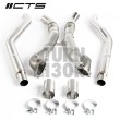 CTS Turbo Decat Downpipes für Audi RS6 und RS7 C7