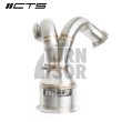 CTS Turbo Decat Downpipe für Audi S4 und S5 B9