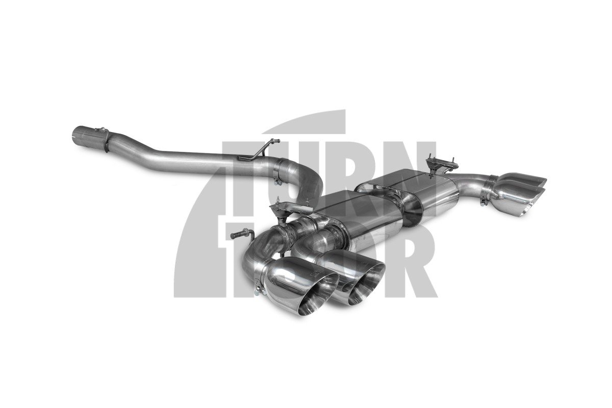 Audi S3 8Y Sportback Skorpion Katalysator / GPF Rückseite Audi S3 8Y Sportback Skorpion Katalysator / GPF Rückseite