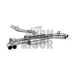 Audi RSQ3 F3 Sportback Skorpion Katalysator / GPF Rückseite Audi RSQ3 F3 Sportback Skorpion Katalysator / GPF Rückseite