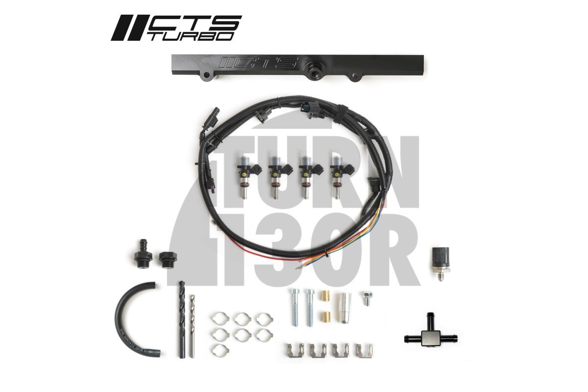 Mehrkanal-Einspritzdüsen / Rail Upgrade Kit für Golf 7 GTI / Golf 7 R / Leon 3 Cupra / S3 8V 2.0 TFSi EA888.3 CTS Turbo