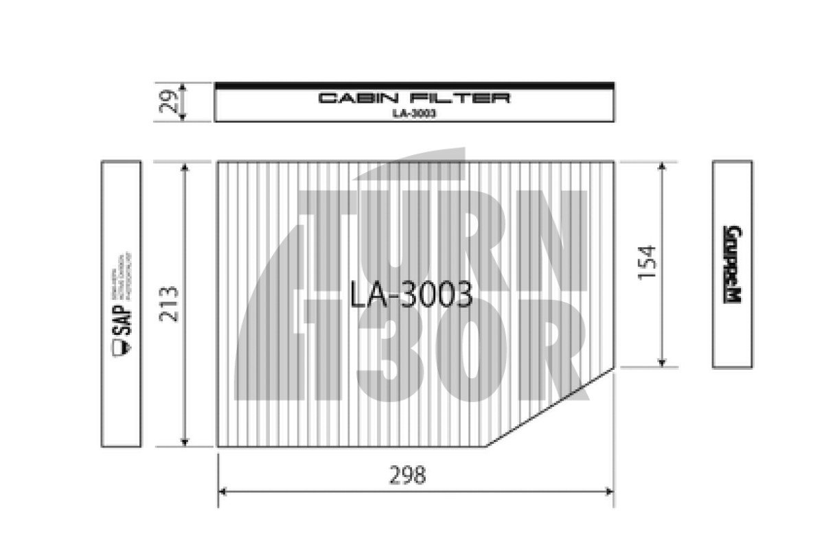 Gruppe M Hepa Innenraumfilter für Toyota Supra GR 3.0 A90 MK5 und BMW 340i / 440i G2x Gruppe M Hepa Innenraumfilter für Toyota Supra GR 3.0 A90 MK5 und BMW 340i / 440i G2x