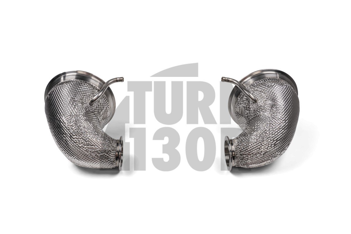 Akrapovic Porsche 992 GT3 / GT3 RS Titanium Slip-On Race Auspuff Adapter Akrapovic Porsche 992 GT3 / GT3 RS Titanium Slip-On Race Auspuff Adapter