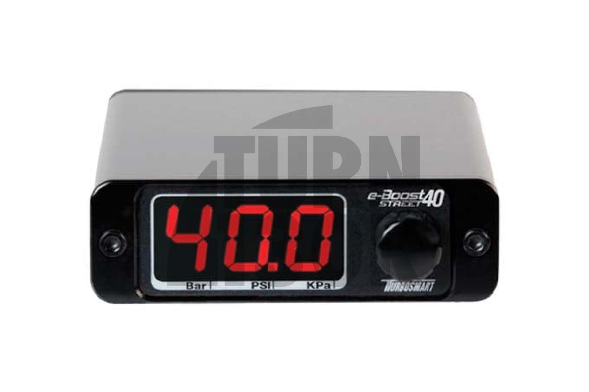 Schwarzer manueller Ladedruckregler Turbosmart