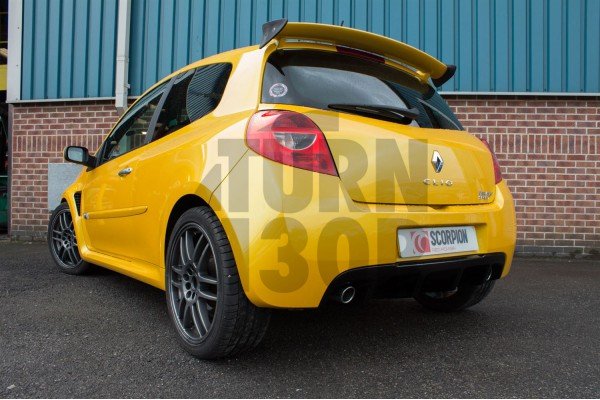 Renault Clio 3 RS 197 Skorpion Endschalldämpfer Renault Clio 3 RS 197 Skorpion Endschalldämpfer