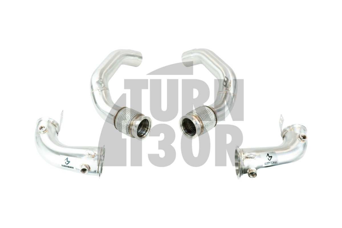 Black Mamba BMW M5 F90 / M8 F9x Decat Downpipes Black Mamba BMW M5 F90 / M8 F9x Decat Downpipes