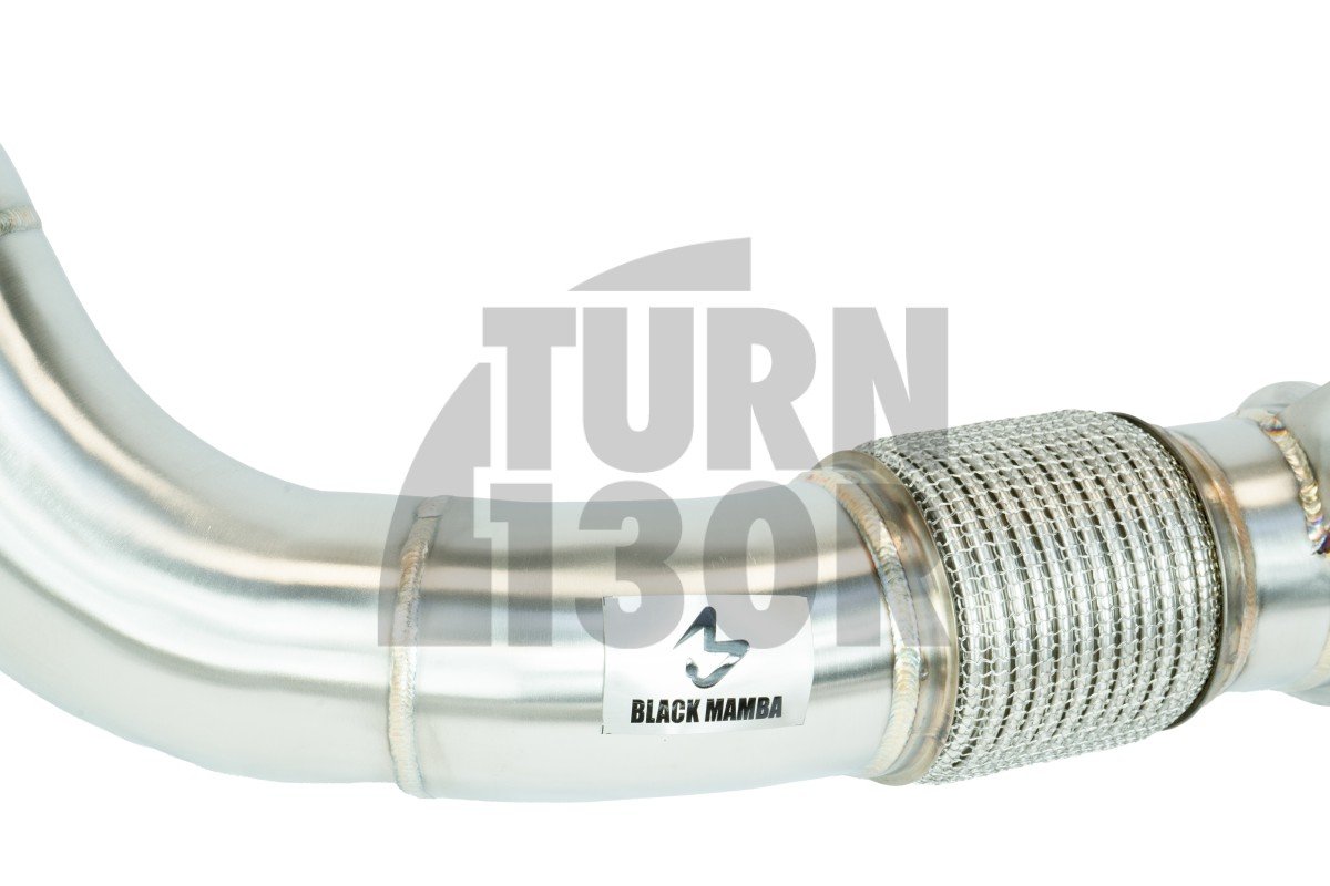 Black Mamba Audi RS3 8V.5 / TTrs 8s (No OPF) Decat Downpipe Black Mamba Audi RS3 8V.5 / TTrs 8s (No OPF) Decat Downpipe