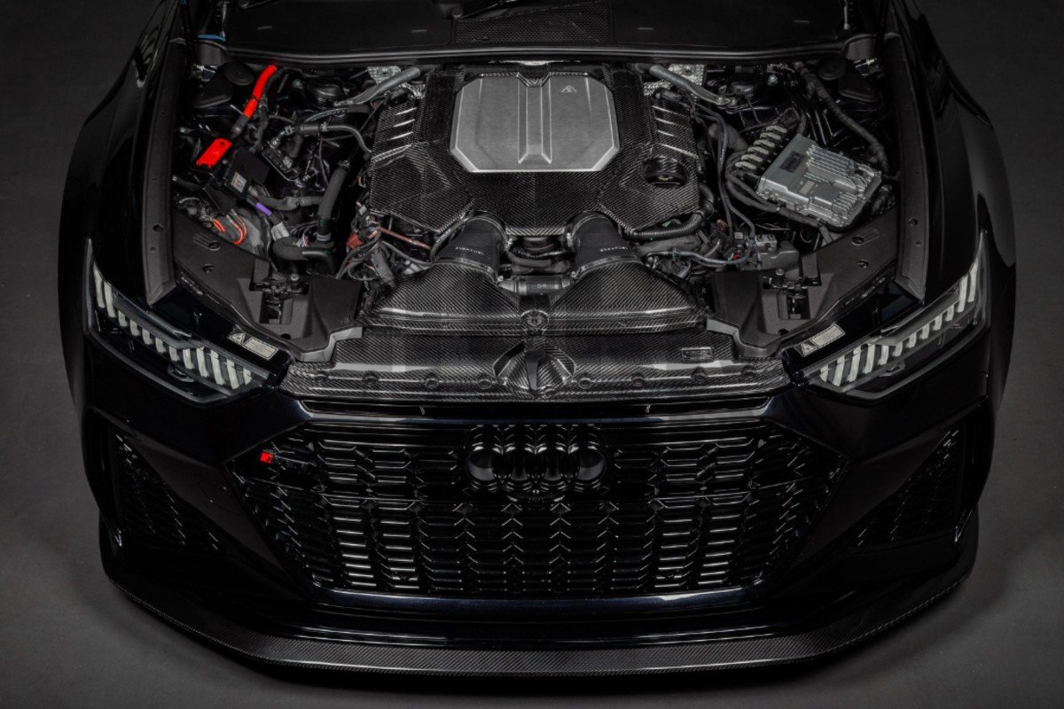 Eventuri Kohlefaser Motorabdeckung für Audi RS6 C8 / RS7 C8 Eventuri Kohlefaser Motorabdeckung für Audi RS6 C8 / RS7 C8