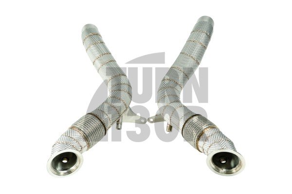 Black Mamba Decat Downpipes ( Heat Shield ) for Ferrari 488 15-18 Black Mamba Decat Downpipes ( Heat Shield ) for Ferrari 488 15-18