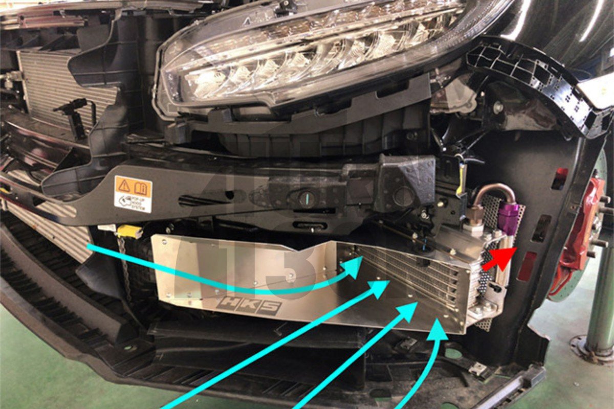 HKS Ölkühlerkit Civic Typ R FK8 HKS Ölkühlerkit Civic Typ R FK8