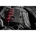 Eventuri Kohlefaser / Rote Kevlar Motorabdeckung für Audi RS3 8V.5 / TTRS 8S und RS3 8Y