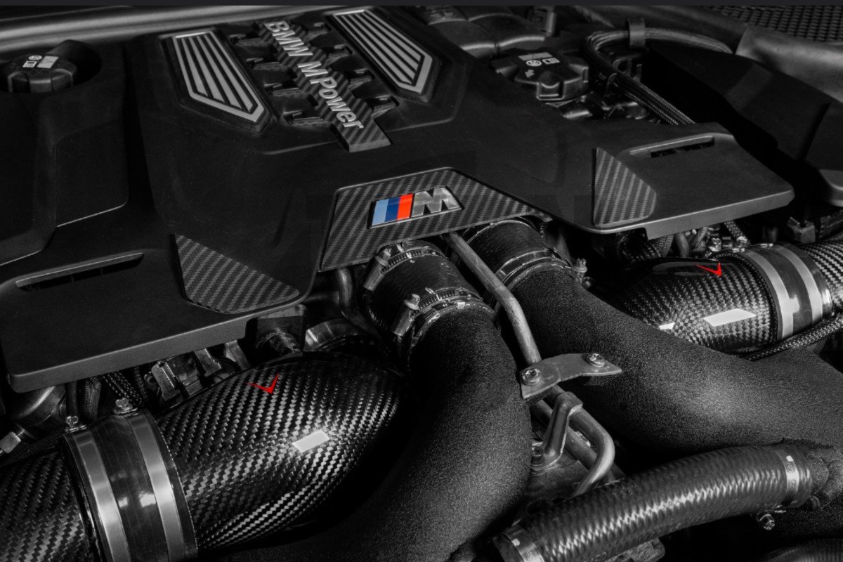 Eventuri Carbon Ansaugrohre für BMW M5 F90 / M8 F9x Eventuri Carbon Ansaugrohre für BMW M5 F90 / M8 F9x