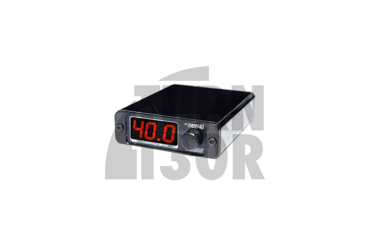 Schwarzer manueller Ladedruckregler Turbosmart