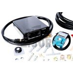 Schwarzer manueller Ladedruckregler Turbosmart