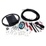 Schwarzer manueller Ladedruckregler Turbosmart