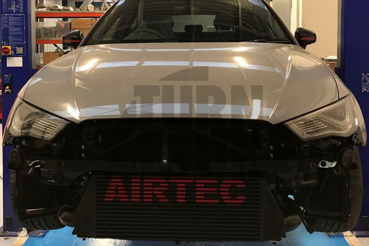 Fortschrittliches Ladeluftkühlersystem von Airtec für Audi RS3 8V Fortschrittliches Ladeluftkühlersystem von Airtec für Audi RS3 8V