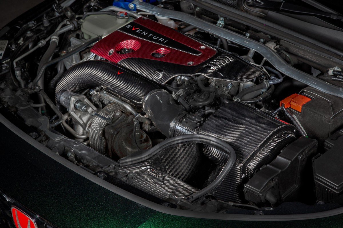 Eventuri Kohlefaser Ansaugsystem Honda Civic Type R FL5