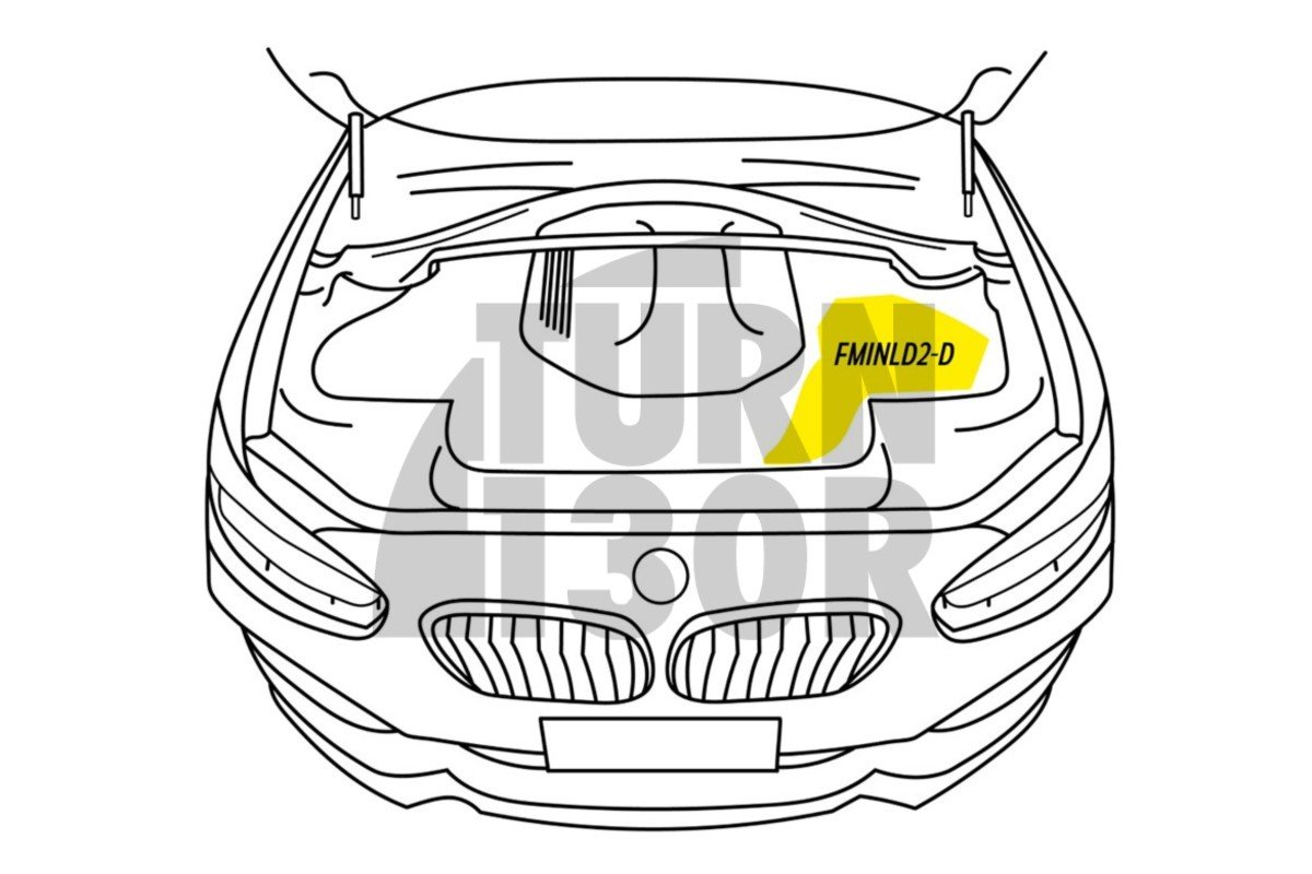 Forge Motorsport Kohlefaser Luftkanal M2 F87 135i / 235i F2x und 335i / 435i F3x