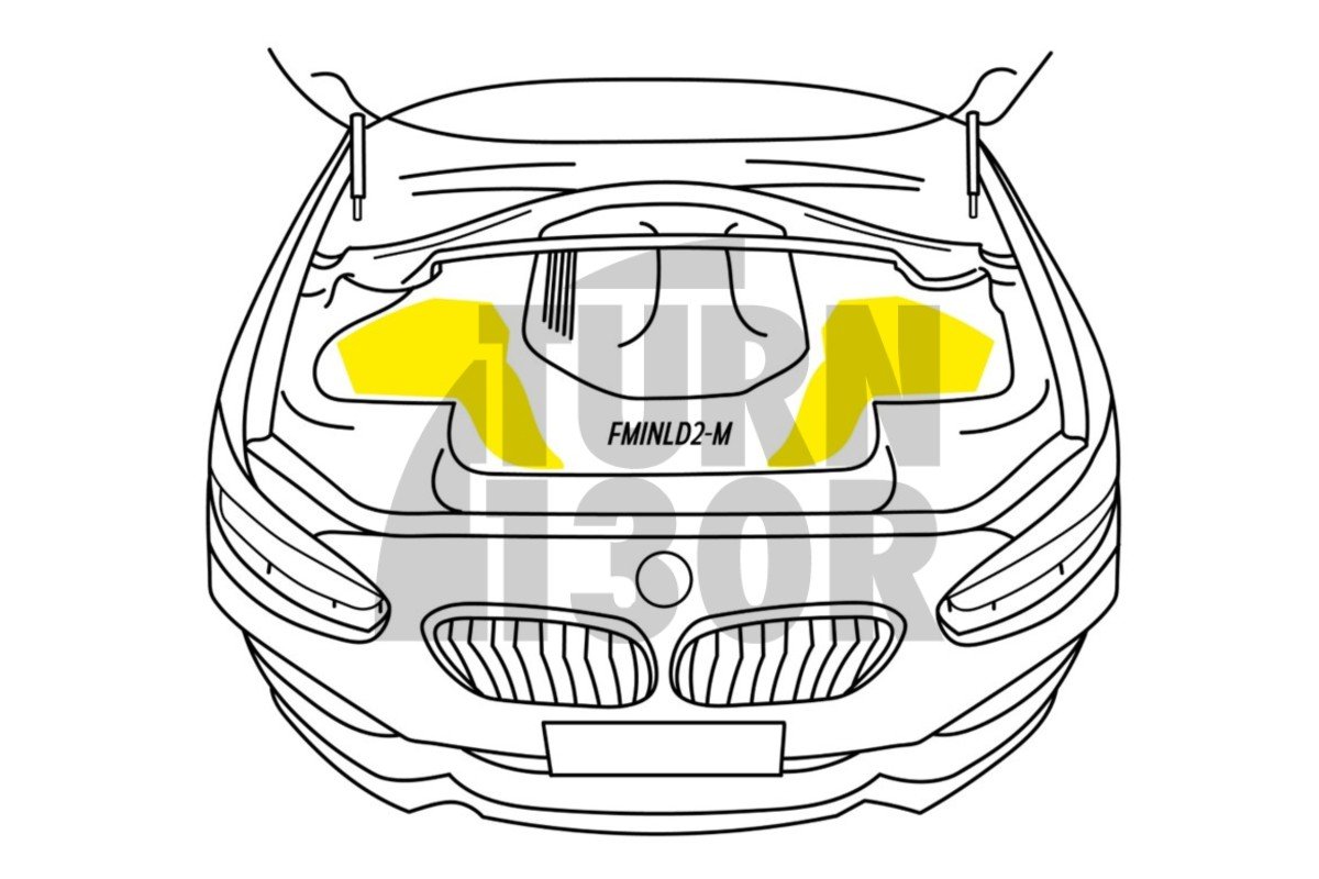 Forge Motorsport Kohlefaser Luftkanal M2 F87 135i / 235i F2x und 335i / 435i F3x