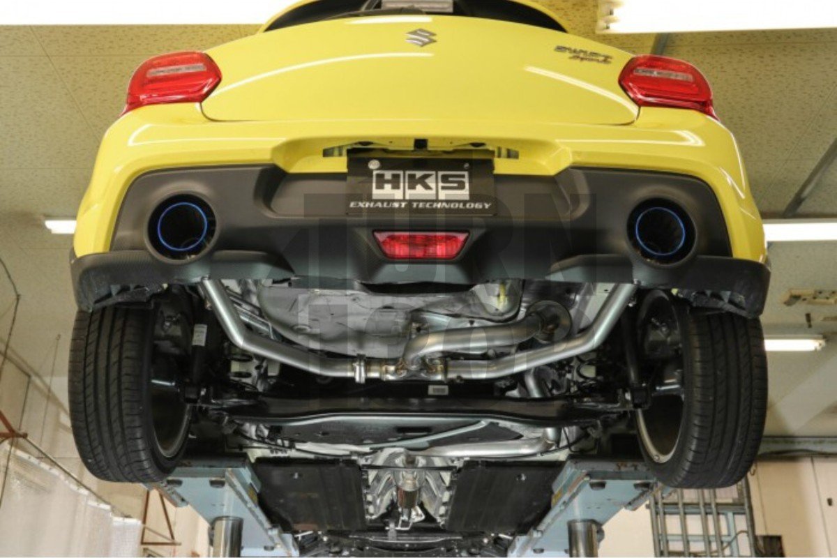 HKS Legamax Premium Rear Muffler for Suzuki Swift Sport ZC33S