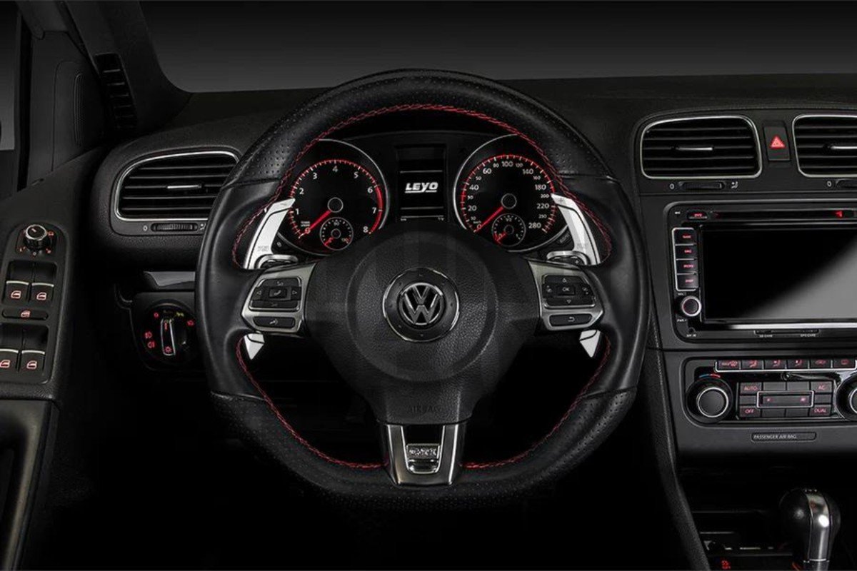 Leyo Billet Schaltwippenverlängerung für Scirocco / Golf 5 / Golf 6 Leyo Billet Schaltwippenverlängerung für Scirocco / Golf 5 / Golf 6