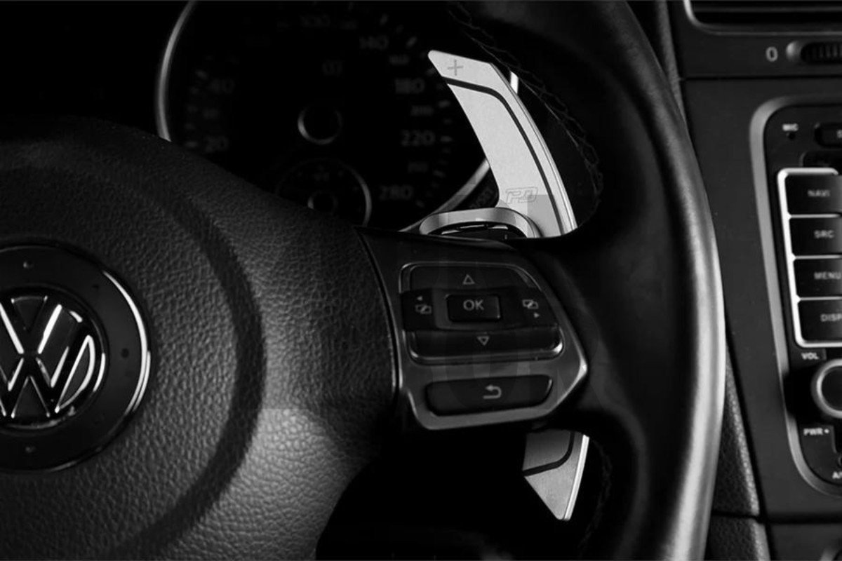 Leyo Billet Schaltwippenverlängerung für Scirocco / Golf 5 / Golf 6 Leyo Billet Schaltwippenverlängerung für Scirocco / Golf 5 / Golf 6