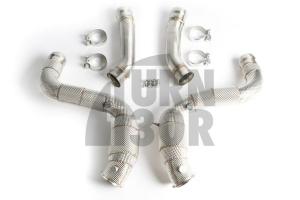 CTS Turbo-Katalysatoren mit hohem Durchfluss Downpipes Mercedes C63 AMG W205 CTS Turbo-Katalysatoren mit hohem Durchfluss Downpipes Mercedes C63 AMG W205